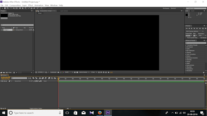 professional video editing vfx production 3d