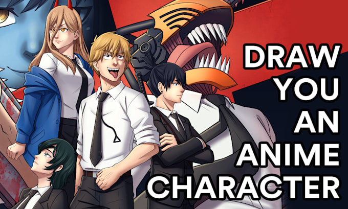 make an anime drawing or character design for you