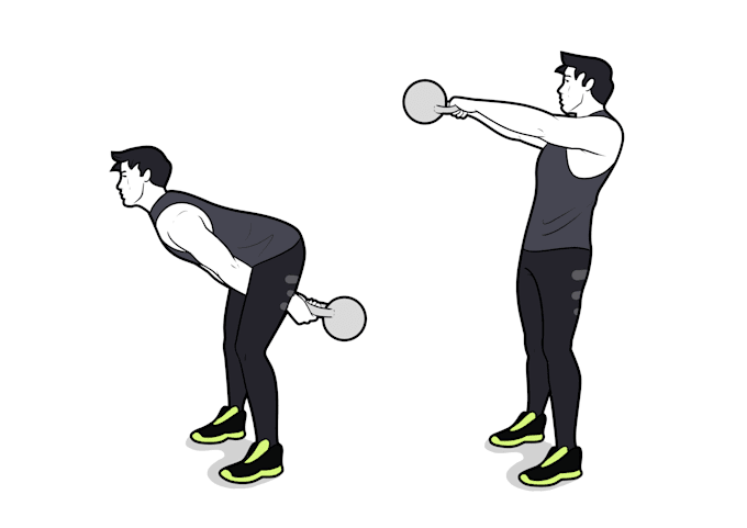 draw fitness, workout illustraions