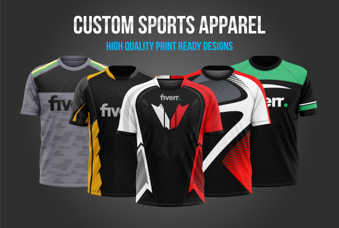 Do any custom sports jersey design or sublimation jersey by Shahnoor ...