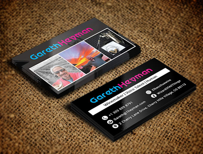 create modern and amazing business cards design