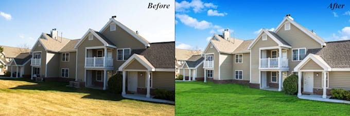 edit and retouch your real estate photo
