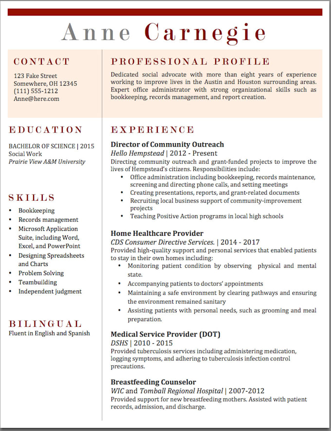 Design Your Resume And Cover Letter By Escapeclass Fiverr