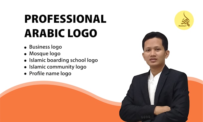 create a professional arabic logo