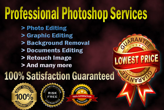 do any type of photo editing