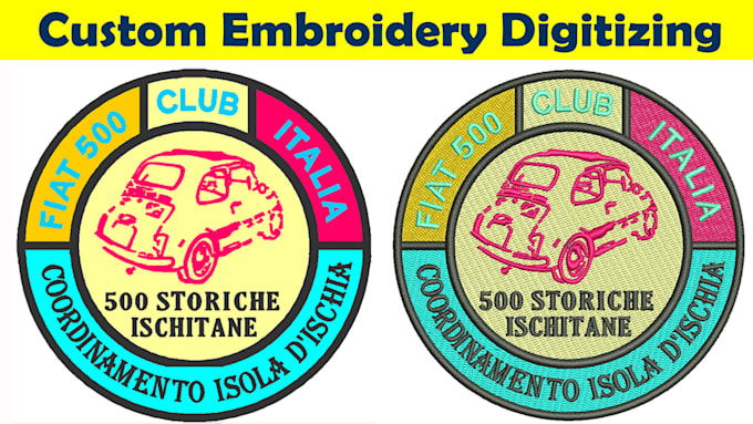 do custom embroidery digitizing for your machine