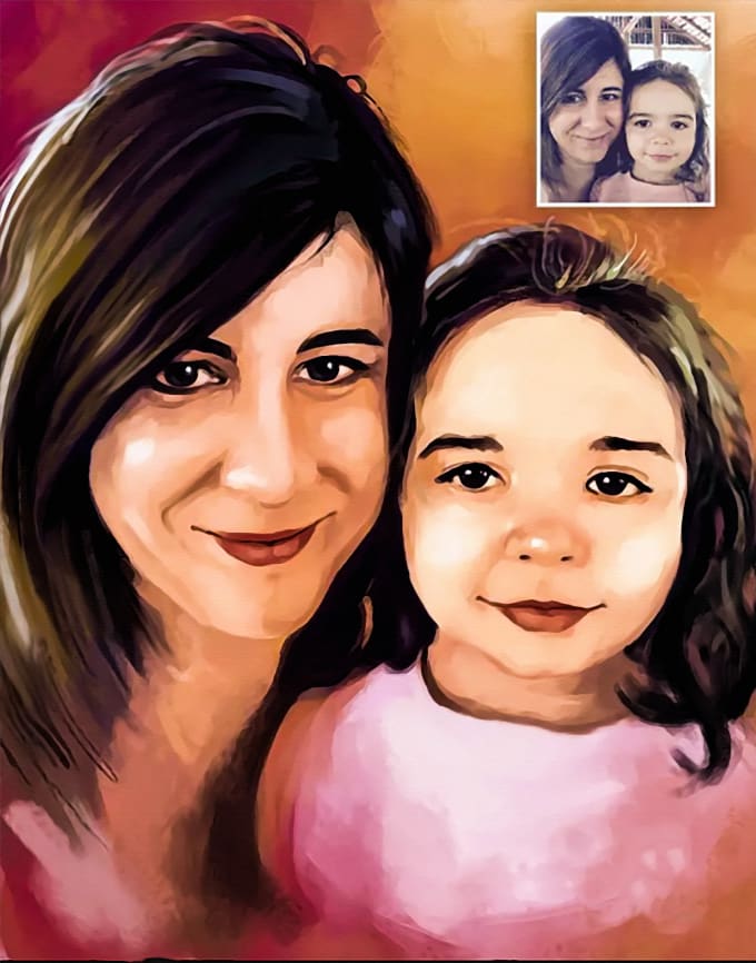 Make An Oil Painting Portrait From Your Photo By Jace Ka