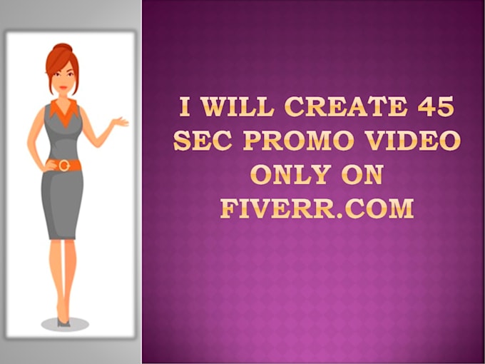 create slideshows  and promo videos