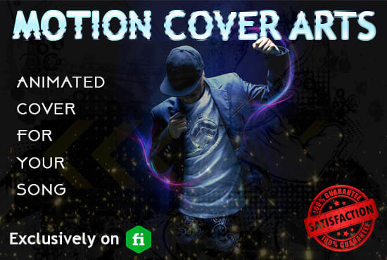design a motion cover for your song