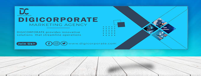 design facebook cover, youtube banner or social media header