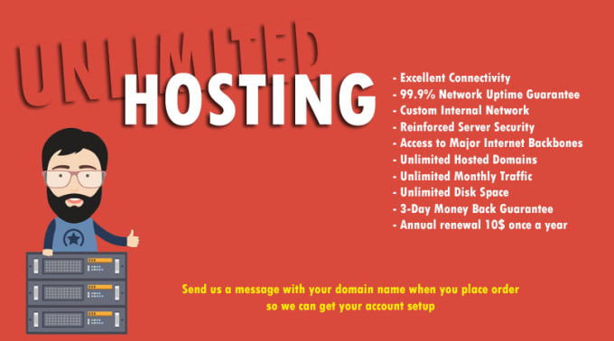 12 Months Unlimited Cpanel Hosting By Skmadushanka Affordable unlimited web space domain hosting company in bangladesh with unmetered space bandwidth domain hosting in dhaka under linux and windows webhosting server support. fiverr