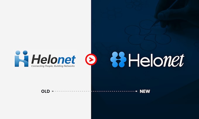 redesign your logo into a professional modern brand identity