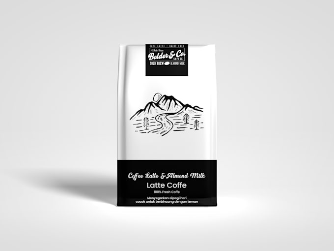 do premium product packaging design, pouch design, bottle label