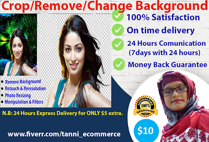 change or remove complex image background professionally