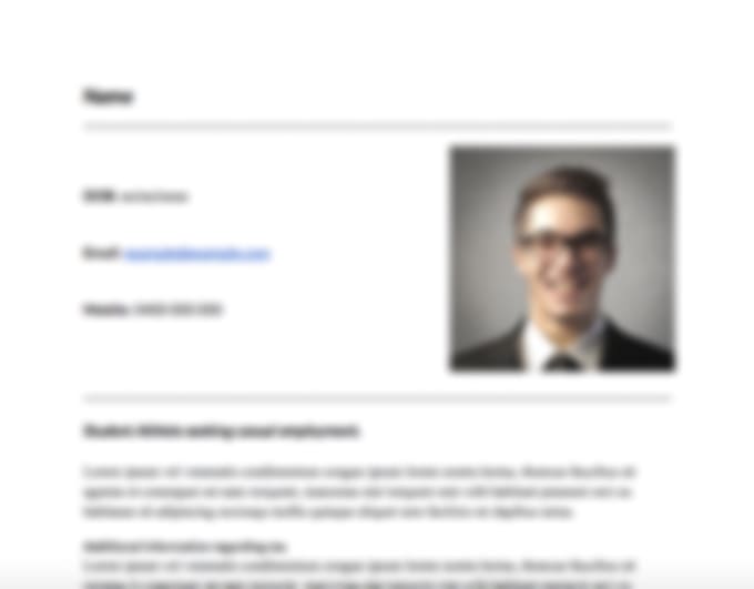Write Or Edit Your First Resume And Cover Letter By Theresumetoday