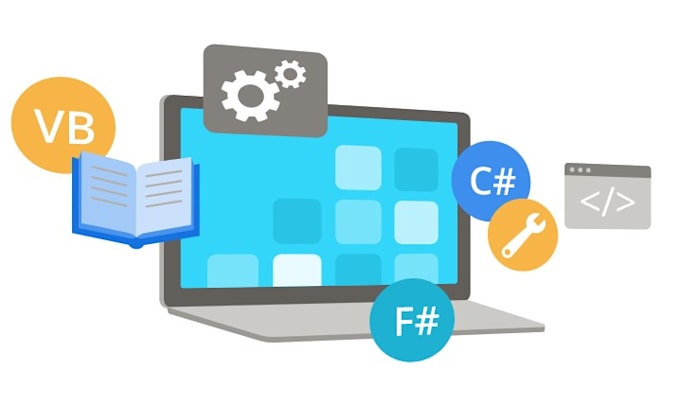 develop windows app in dot net