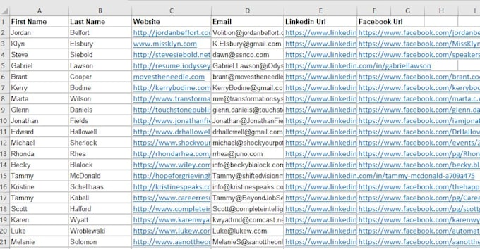 I will do lead generation and find contact email