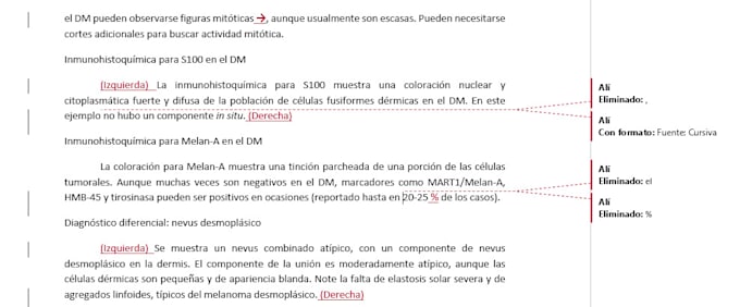 proofread and edit your text in spanish