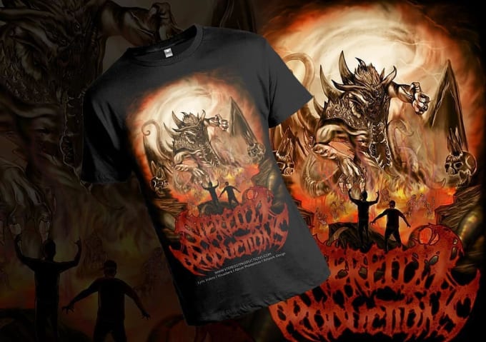 Death Metal Shirts Design