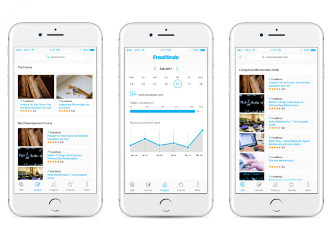 Design Online Course Apps Ios And Android By Naziur Fiverr
