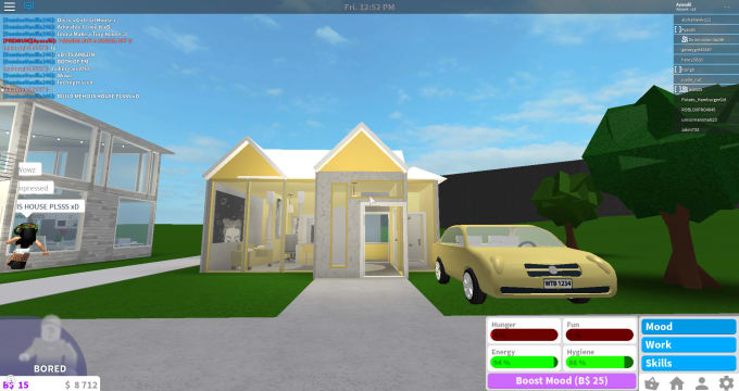 Build You A Custom Home On Roblox Bloxburg By Ayasali