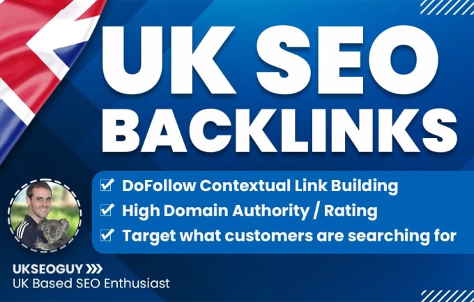 I will build high quality UK SEO co uk backlinks manual link building