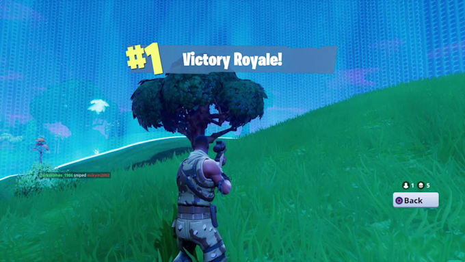 fortnite couching number one