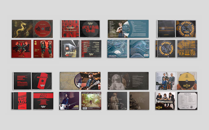 design and layout your music album for cd print