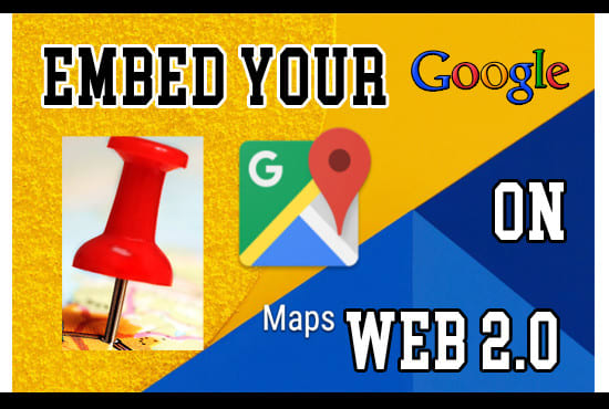 manually embed your google map in web2 sites for local SEO