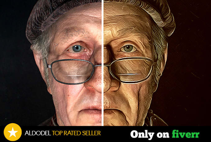 Convert Your Image Into Oil Digital Painting Style By Aldodel