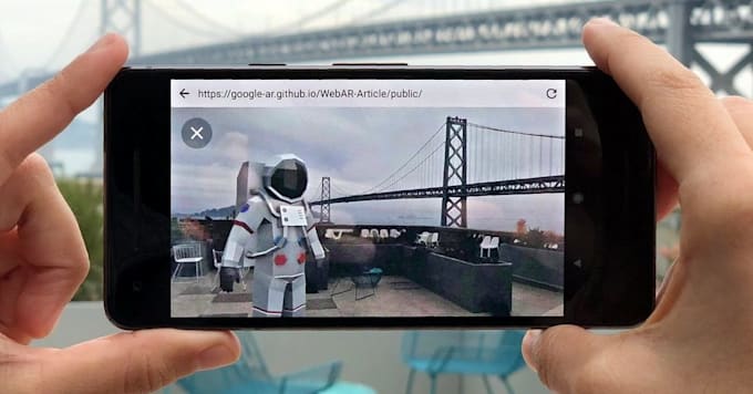 develop web ar apps