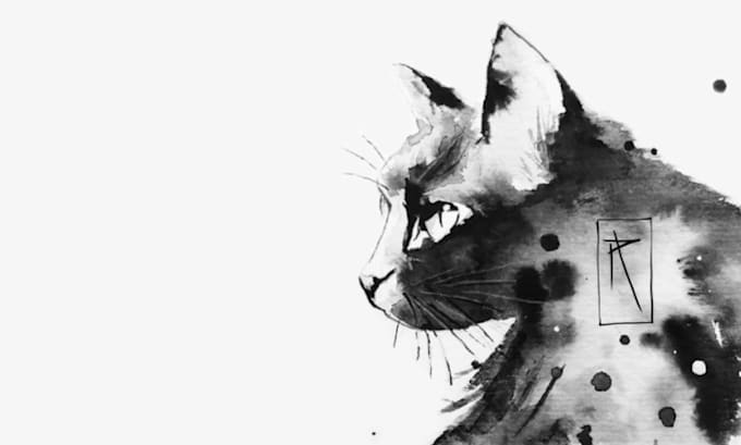 create a custom real hand painted watercolor illustration