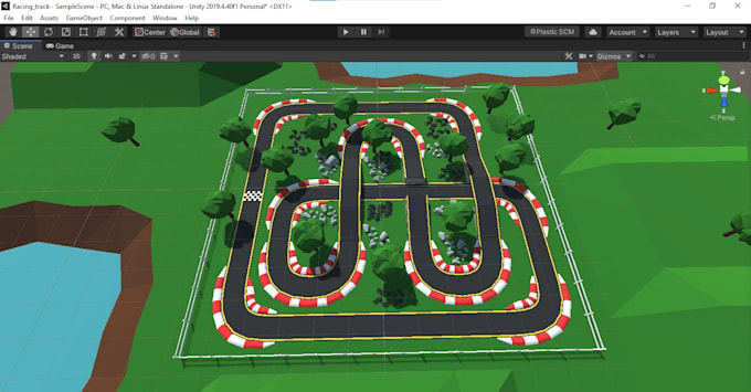 create 3d game modelling object for unity and unreal
