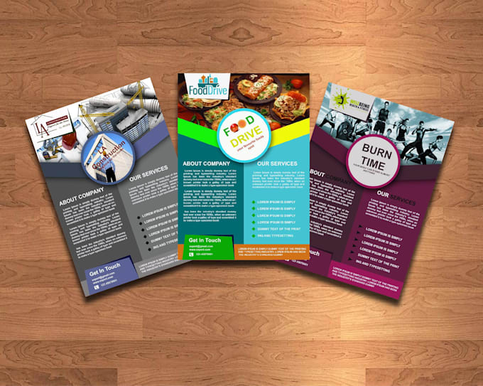 design eye catching flyers for business
