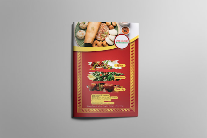 design elegant restaurant menu cards
