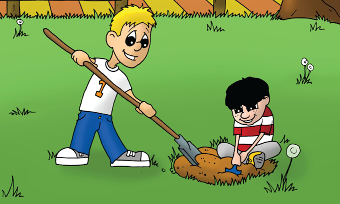 create captivating children book illustrations and covers