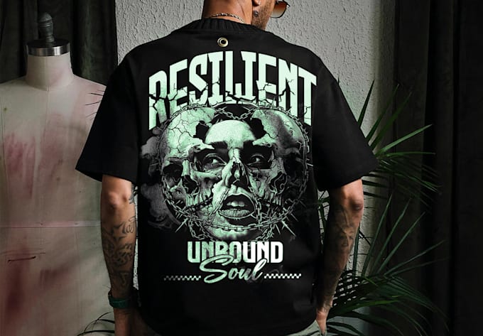 design a streetwear , surf , and skate style graphic tshirts
