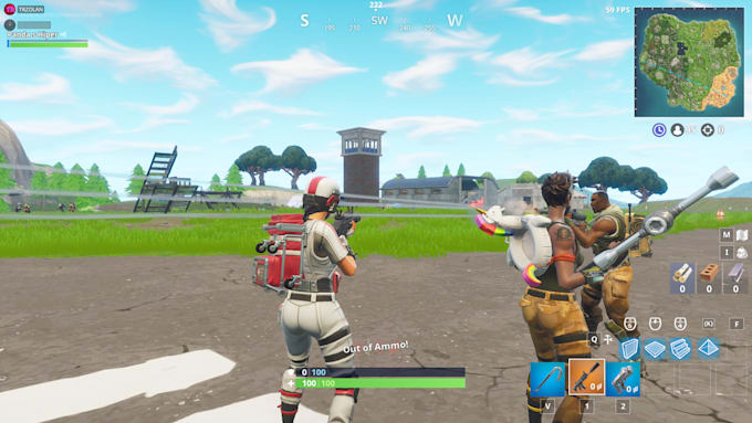 make u a god at fortnite pc ps4