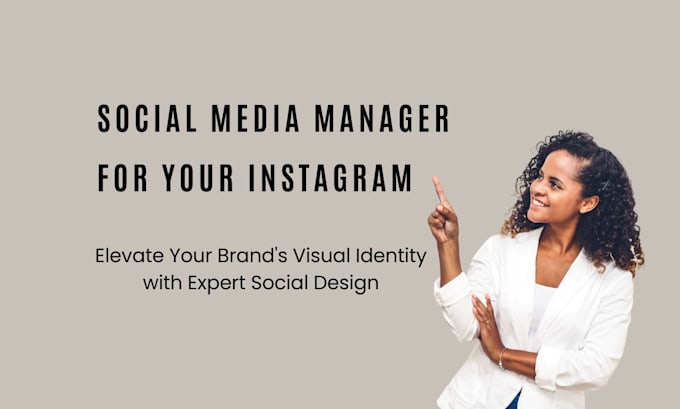 be your social media manager for your instagram account