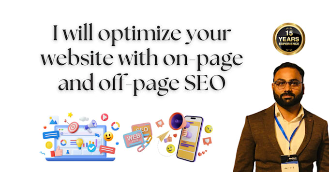 optimize your website with onpage and offpage SEO