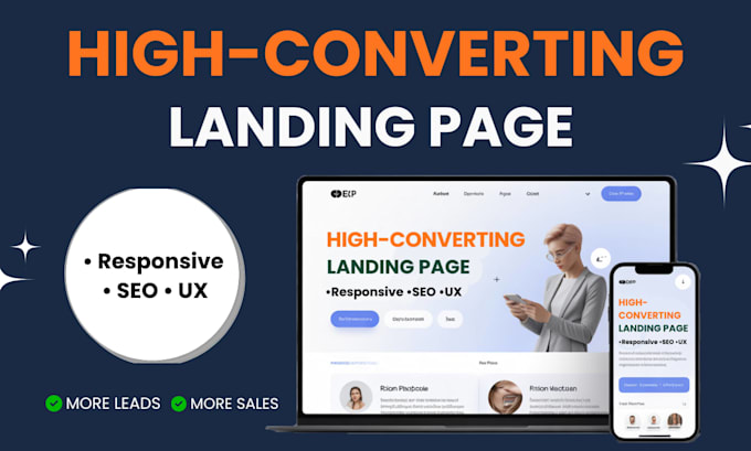 Design a high converting wordpress landing page for your business by ...