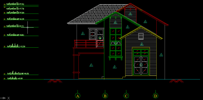 Make 2d Drawing In Autocad And 3d Model In Sketchup By Pongsuang
