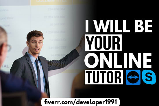 be your online tutor for website design and development