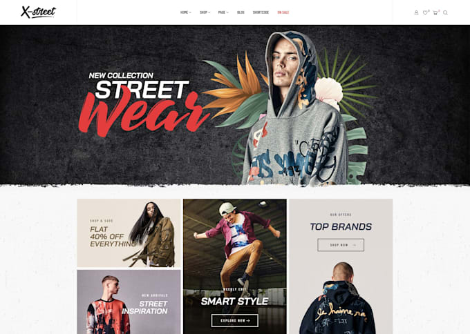 design and create a responsive wordpress website