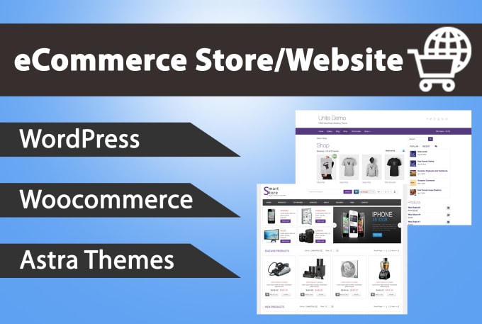 create wordpress ecommerce website