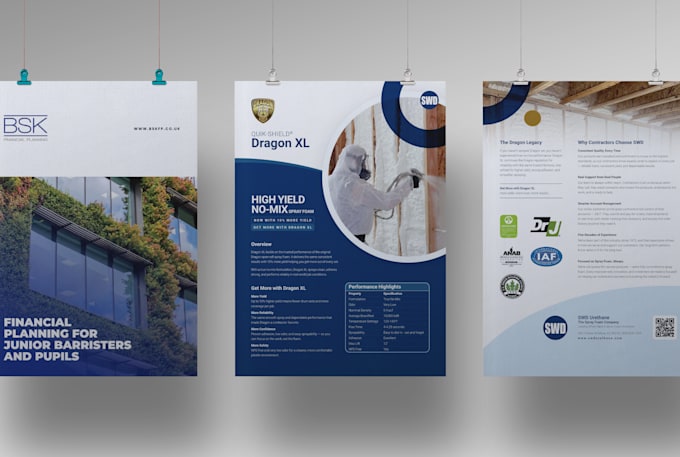 design amazing business flyers, brochure quickly