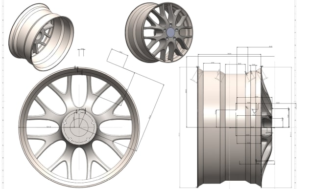 Draw 2d Drawing Or 3d Design In Solidworks By Antoniove