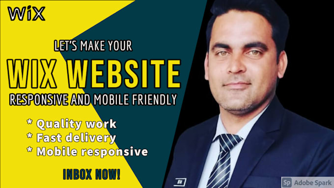 make your wix website responsive and mobile friendly