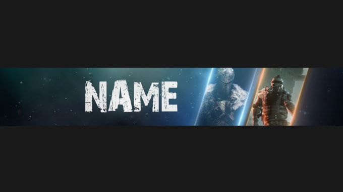 Create awesome gaming youtube banner or channel art by Ashenjag | Fiverr