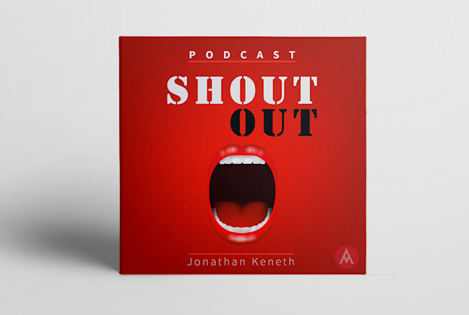 design a professional podcast cover art